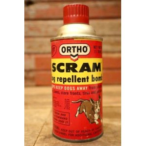 画像: dp-231012-106 CALIFORNIA CHEMICAL COMPANY / ORTHO SCRAM dog repellent bomb Spray Can