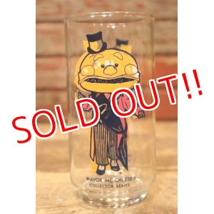 画像: gs-240207-18 McDonald's / 1970's Collector Series "Mayor McCheese" Glass Error Print