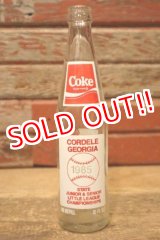 画像: dp-230101-65 CORDELE GEORGIA / Little League Baseball 1985 Coca Cola Bottle