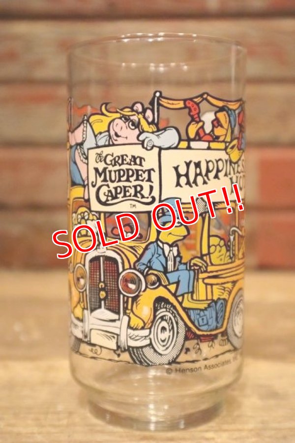 画像1: gs-240207-05 Muppets / McDonald's 1981 "The Great Muppet Caper!" Glass