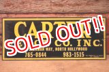 画像: dp-240207-22 CARTER FENCE CO. INC. Metal Sign