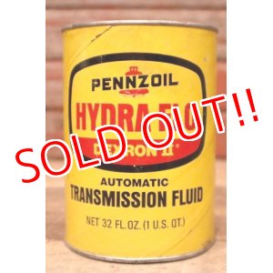 画像: dp-230901-120 PENNZOIL / HYDRA FLO DEXRON II AUTOMATIC TRANSMISSION FLUID One U.S.Quart Oil Can