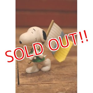 画像: ct-240214-195 Snoopy / Comics Spain 1990's PVC Figure "Flag"