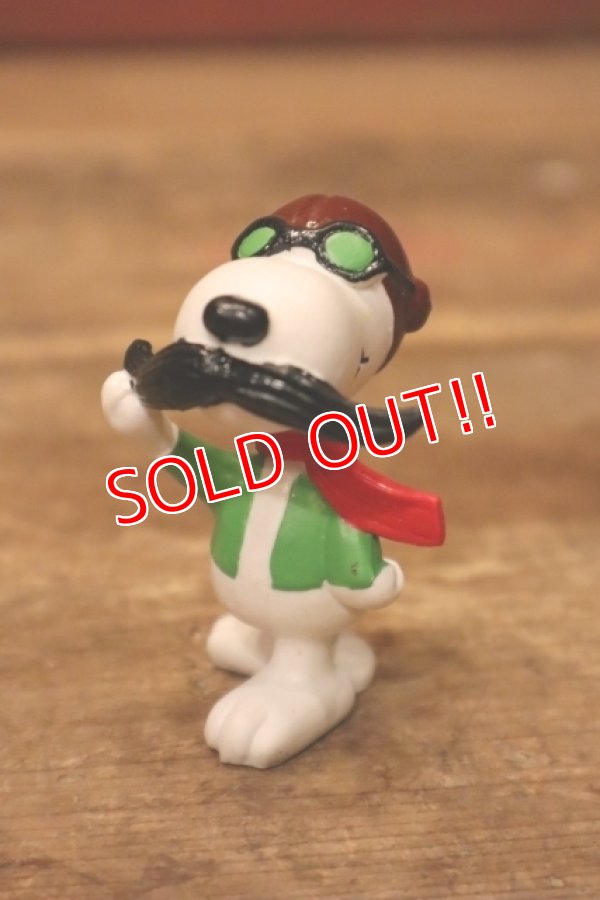 画像1: ct-240214-195 Snoopy / Schleich PVC Figure "Flying Ace"