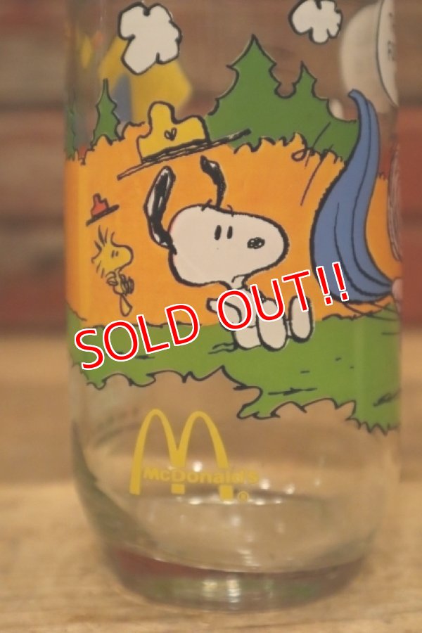 画像5: gs-240207-24 McDonald's / 1983 Camp Snoopy Collection Glass "Linus"