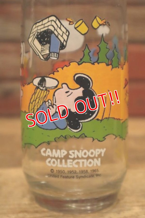 画像4: gs-240207-24 McDonald's / 1983 Camp Snoopy Collection Glass "Linus"