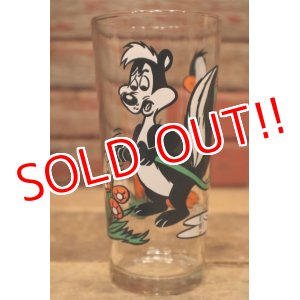 画像: gs-240301-07 Pepe Le Pew & Daffy Duck / PEPSI 1976 Collector Series Glass