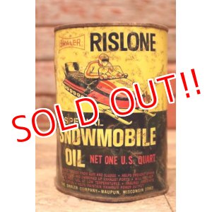 画像: dp-240207-18 SHALER RISLONE / SNOWMOBILE OIL One U.S. Quart Can