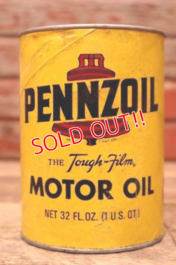 画像1: dp-240207-18 PENNZOIL / MOTOR OIL One U.S. Quart Can