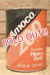 画像: dp-240207-18 Amoco / 200 Heavy Duty Motor Oil One U.S. Quart Can