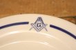 画像2: dp-240301-22 Freemasonry / Vintage Wallace China Plate Set