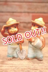 画像: ct-240301-34 Smokey Bear / 1960's Salt and Pepper Shaker