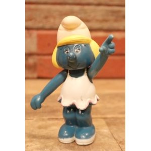 画像: ct-240214-81 Smurfette / 1980's Hard Rubber Figure