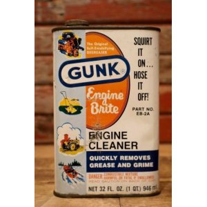 画像: dp-240207-07 GUNK Engine Brite ENGINE CLEANER One Quart Can