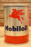 画像1: dp-230901-68 Mobiloil / 1950's-1960's One U.S. Quart Can