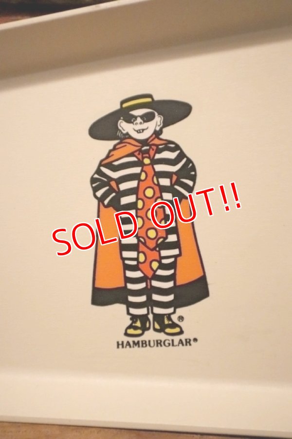 画像3: ct-240418-04 McDonald's / 1970's Plastic Food Tray "Hamburglar"