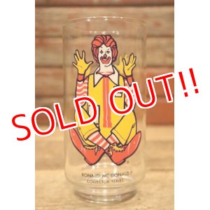 画像: gs-240207-13 McDonald's / 1970's Collector Series Glass "Ronald McDonald"