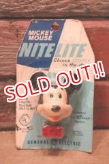 画像: ct-240418-36 Mickey Mouse / GENERAL ELECTRIC 1950s-1960's NITE LIGHT