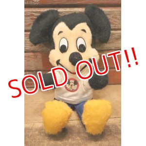 画像: ct-240418-33 Mickey Mouse / 1970's Mickey Mouse Club Plush Doll