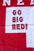 画像4: dp-230518-15 University of Nebraska / 1990's NEBRASKA CORNHUSKERS Nylon Flag