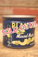 画像: dp-240214-54 PLANTERS / MR.PEANUT 1980's Mixed Nuts Can