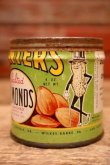 画像3: dp-240321-12 PLANTERS / MR.PEANUT 1940's Salted ALMONDS Can