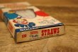 画像5: dp-240418-05 NATIONAL SODA STRAW CO., / 1968 CARNIVAL Supra PLASTIC STRAWS