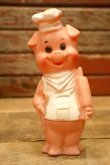 画像1: ct-240418-08 DREAMLAND 1962 Chef Pig Squeaky Doll