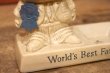 画像3: ct-220901-15 R & W BERRIES 1970's Message Doll "World's Best Father"