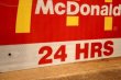 画像4: dp-240508-02 McDonald's / 24 HRS Road Side Sign