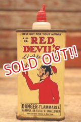 画像: dp-240508-73 RED DEVIL'S Lighter Fluid 4 FL.OZ Handy Oil Can