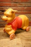 画像1: ct-240418-20 Winnie the Pooh / MARX 1970's Ride on Toy