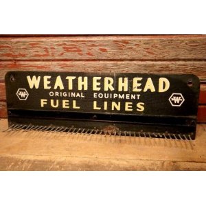 画像: dp-240508-87 WEATHERHEAD FUEL LINES / 1950's Metal Hook Display