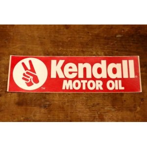 画像: dp-240508-124 ※大量入荷！Kendall MOTOR OIL / 1990's〜Sticker (S)