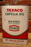 画像1: dp-240508-72 TEXACO / CAPELLA OIL 1960's ONE U.S. GALLON CAN