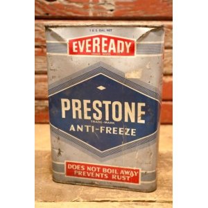 画像: dp-240508-14 EVEREADY PRESTONE / 1930's ANTI-FREEZE ONE U.S.GALLON CAN