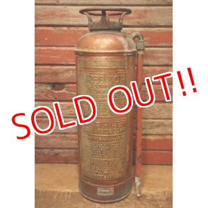 画像: dp-240508-80 THE RED TOP / 1940's-1950's Metal Fire Extinguisher