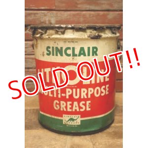 画像: dp-240508-88 SINCLAIR / LITHOLINE MULTI-PURPOSE GREASE 1950's 5 Gallons Can