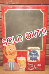 画像: dp-231001-07 Pabst Blue Ribbon / 1960's Menu Chalkboard Sign