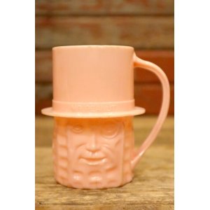 画像: ct-240214-57 PLANTERS / MR.PEANUT 1950's Plastic Mug (Pink)