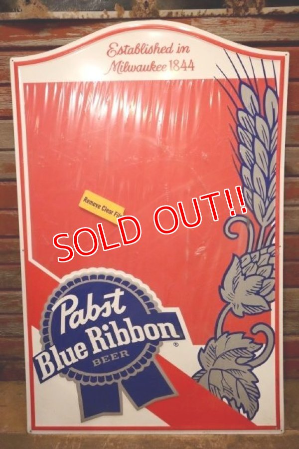 画像1: dp-240508-77 Pabst Blue Ribbon Menu Board Sign