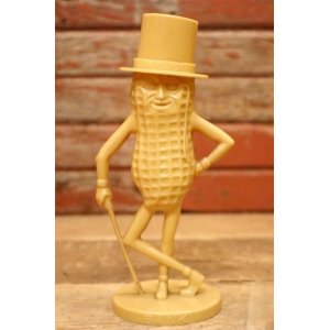 画像: ct-240214-56 PLANTERS / MR.PEANUT 1950's Coin Bank (Light Brown)