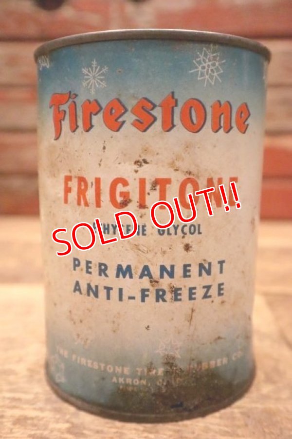 画像1: dp-240508-20 Firestone / FRIGITONE PERMANENT ANTI-FREEZE One U.S. Quart Can