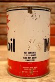 画像4: dp-240508-61 Mobiloil / 1950's One U.S. Quart Oil Can