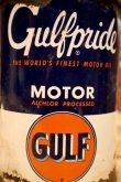 画像2: dp-240508-56 GULF / 1940's-1950's Gulfpride MOTOR One U.S. Quart Can