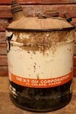 画像8: dp-240508-53 THE K-T OIL CORPOLATION / 1953 FLEET 5 U.S. GALLONS GREASE CAN