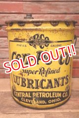 画像: dp-240508-30 Cen-Pe-Co LUBRICANTS / 1960's 5 U.S.GALLONS Oil Can