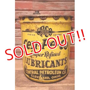 画像: dp-240508-30 Cen-Pe-Co LUBRICANTS / 1960's 5 U.S.GALLONS Oil Can