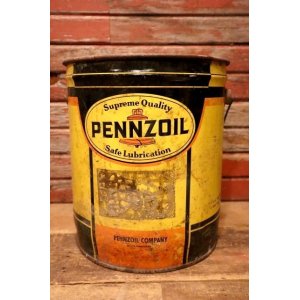 画像: dp-240508-69 PENNZOIL / 1960's-1970's 5 U.S. GALLONS OIL CAN