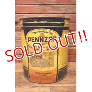 画像: dp-240508-69 PENNZOIL / 1960's-1970's 5 U.S. GALLONS OIL CAN